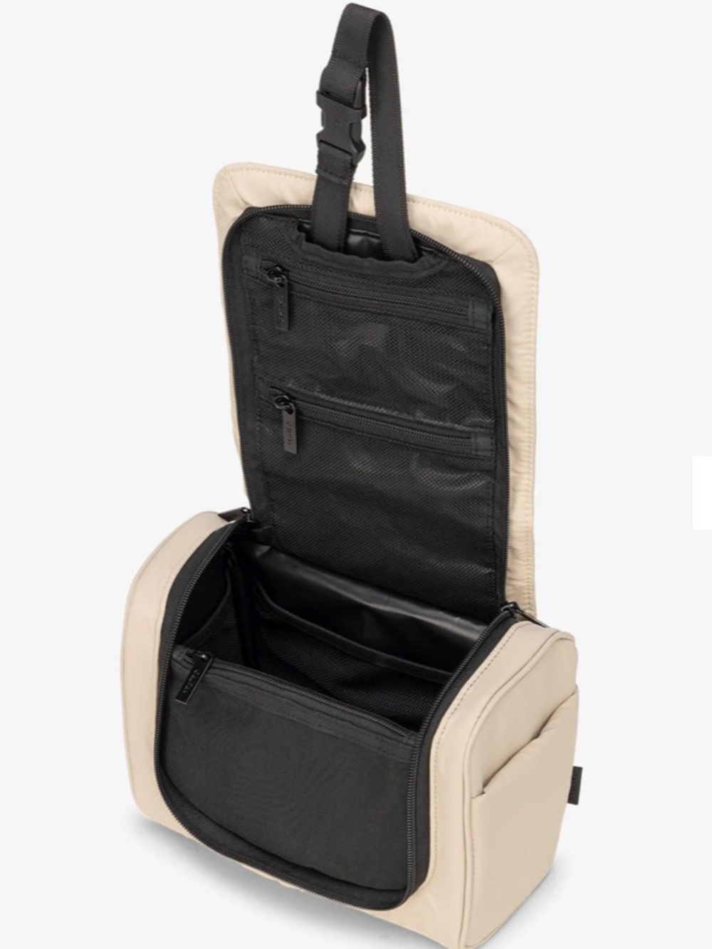CALPAK Luka Hanging
Travel Waterproof Makeup/ Toiletry Bag Cream/Oatmeal NWT